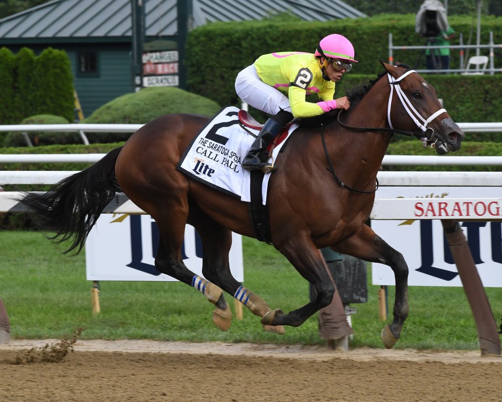 Call Paul wins the G2 Saratoga Special!