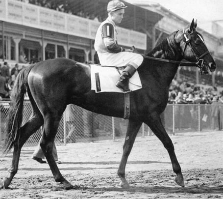 SAGGY's racing career included a defeat of Triple Crown winner Citation in 1948 -- Citation's only loss in 20 starts that season.