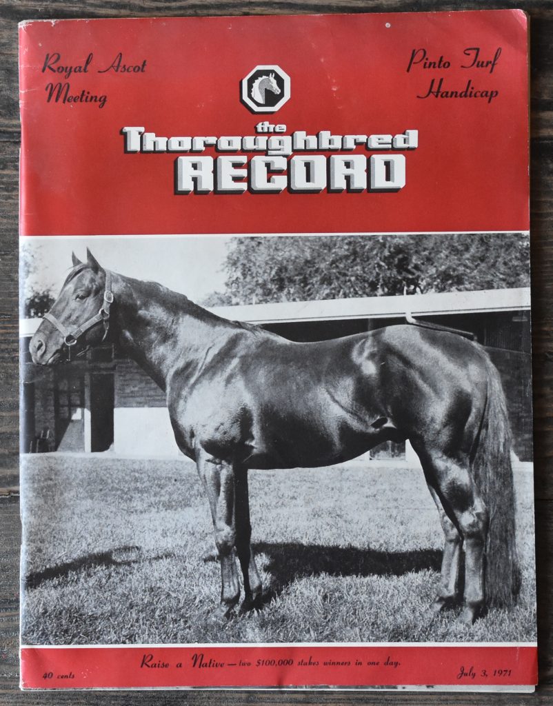 Raise A Native by Native Dancer out of Raise You sired both Mr. Prospector and Alydar.