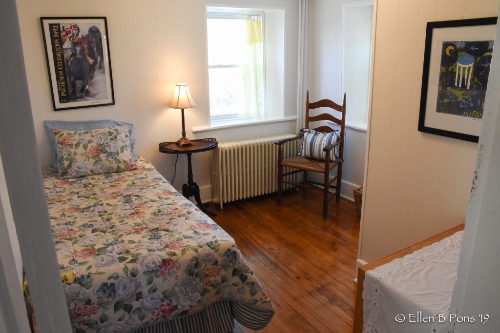 The single bedroom shares a bath with the others on the 2nd floor.